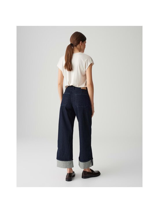 Opus - Miva turn up Hose džinsi - 7439 RINSED BLUE - photo 3 Opus - Miva turn up Hose džinsi - 7439 RINSED BLUE | Stockmann - photo 3