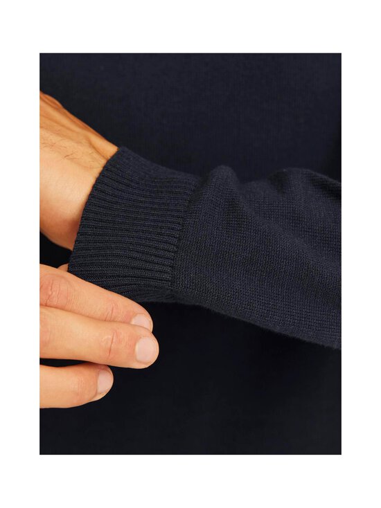Jack & Jones - JjeBasic kokvilnas rullapkakles džemperis - NAVY BLAZER | Stockmann - photo 7