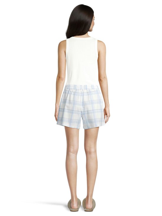 A+more - Nina-flanellishortsit - LIGHT BLUE CHECK | Stockmann - photo 4