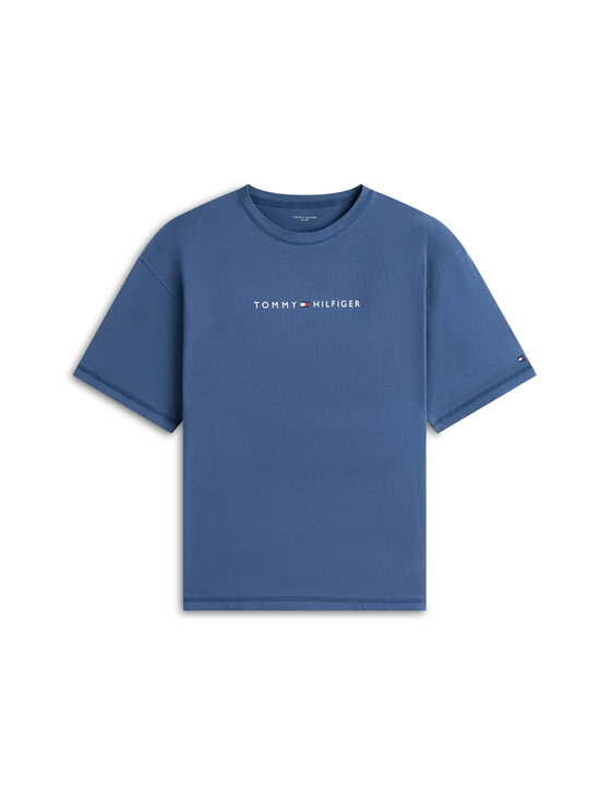 Tommy Hilfiger - Logo Tee -pyjamapaita - DBZ AEGEAN SEA | Stockmann - photo 1