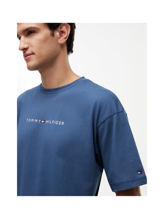 Tommy Hilfiger - Logo Tee -pyjamapaita - DBZ AEGEAN SEA | Stockmann - photo 5