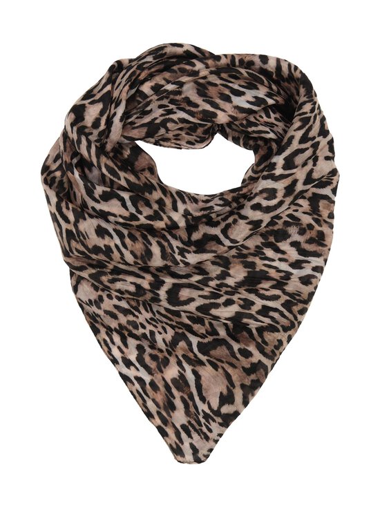 A+more - Fiori zīda šalle 100 x 100 cm - SAND//BLACK | Stockmann - photo 1