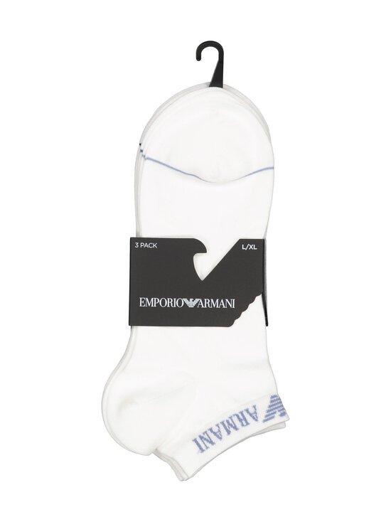 Emporio Armani - Sokid, 3 paari - M0066 WHITE/WHITE/WHITE - photo 3 Emporio Armani - Sokid, 3 paari - M0066 WHITE/WHITE/WHITE | Stockmann - photo 3