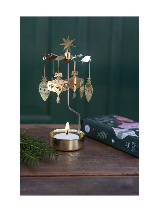 Pluto - Angel Chime - tuikkukynttilän alusta 16 cm - GOLD - photo 3 Pluto - Angel Chime - tuikkukynttilän alusta 16 cm - GOLD | Stockmann - photo 3