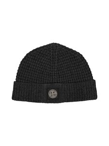 Stone Island - Chenille Compass Logo cepure - V0065 CHARCOAL | Stockmann