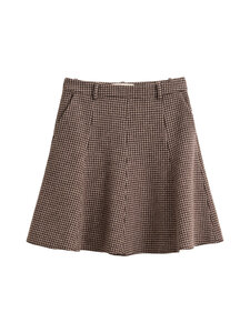 GANT - Seelik Houndstooth Flare - 260 FADED TAUPE | Stockmann