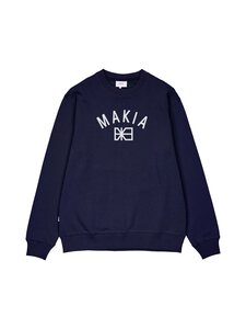 Makia - Port Flag -collegepaita - 689 DARK NAVY Makia - Port Flag -collegepaita - 689 DARK NAVY | Stockmann