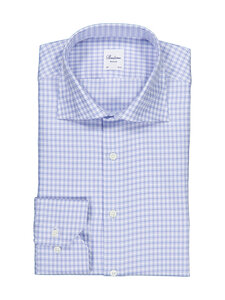 Stenströms - Regular-kauluspaita - 113 LIGHT BLUE CHECK | Stockmann