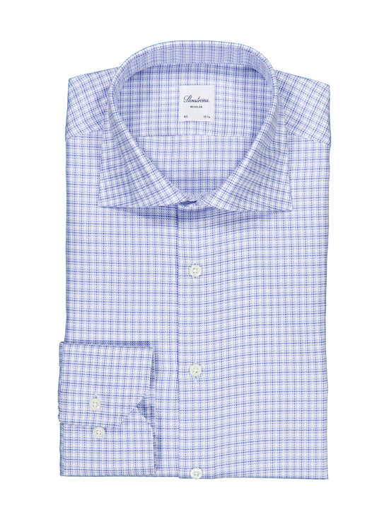 Stenströms - Regular-kauluspaita - 113 LIGHT BLUE CHECK | Stockmann - photo 1