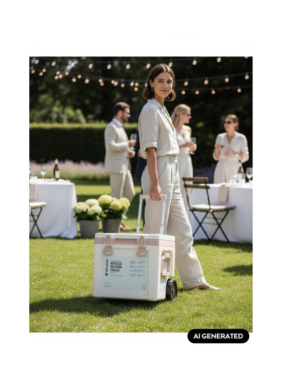 Stanley - The Cold-For-Days - kylmälaukku pyörillä 47,3 l - ROSE QUARTZ | Stockmann - photo 5
