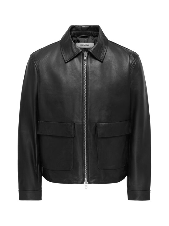 Only & Sons - Nahkjakk OnsSandy - BLACK | Stockmann - photo 1
