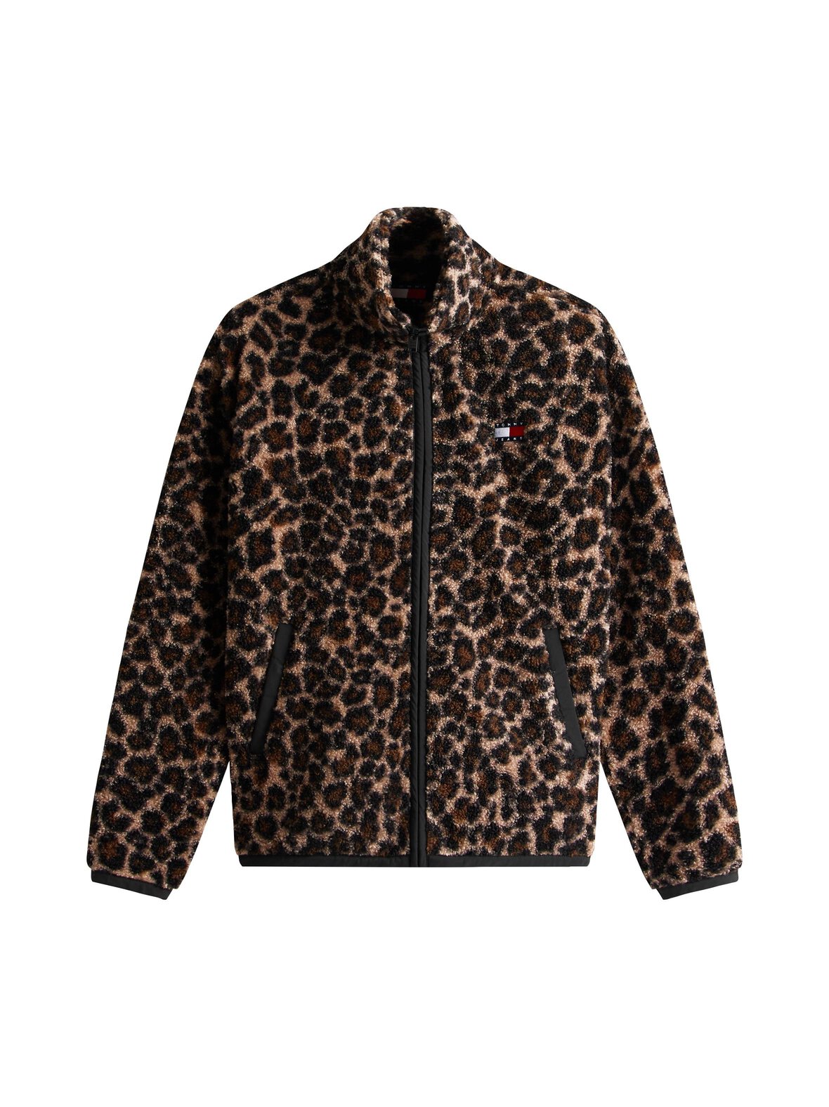 Zip Through Badge Teddy -kevyttakki