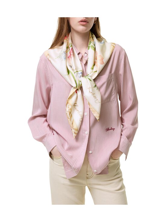 Burberry - Blooms of Brit -silkkihuivi - C5732 SESAME BEIGE | Stockmann - photo 3