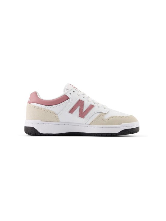 New Balance - 480 Kids Lace brīvā laika apavi - 93B WHITE / ROSEWOOD | Stockmann - photo 1