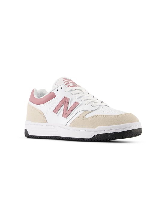 New Balance - 480 Kids Lace brīvā laika apavi - 93B WHITE / ROSEWOOD | Stockmann - photo 6