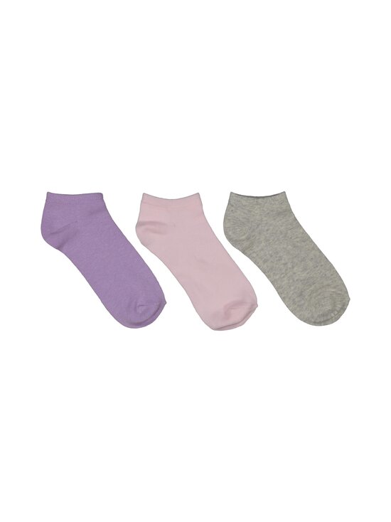 BASIC by Stockmann - Kiki īsās zeķes 3 gab. - FESTIVAL BLOOM, LT. GREY MEL, ORCHID BLUE - photo 1 BASIC by Stockmann - Kiki īsās zeķes 3 gab. - FESTIVAL BLOOM, LT. GREY MEL, ORCHID BLUE | Stockmann - photo 1