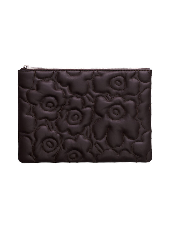 Marimekko - Unikko Clutch -pikkulaukku - 880 DARK BROWN | Stockmann - photo 1