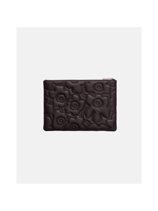 Marimekko - Unikko Clutch -pikkulaukku - 880 DARK BROWN | Stockmann - photo 2