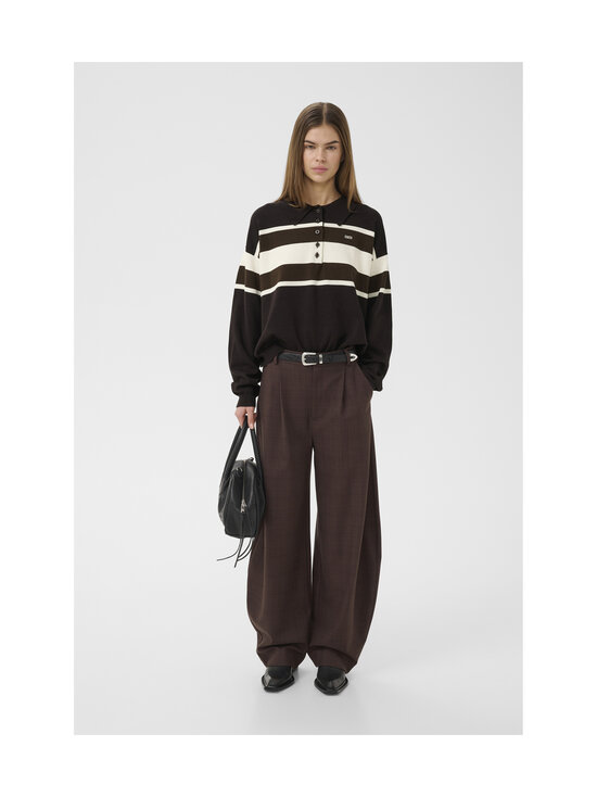 Gestuz - GZlavana High Waist bikses - 130 BROWN CHECK | Stockmann - photo 3