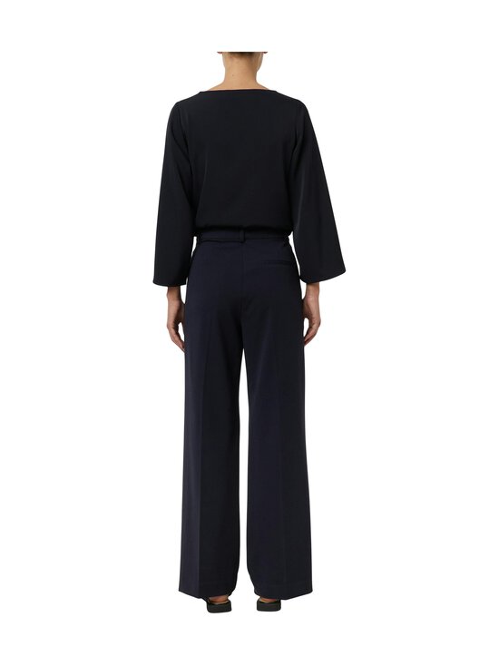 Comma - Suoralahkeiset Stretch Jersey -housut - 5976 NAVY | Stockmann - photo 2