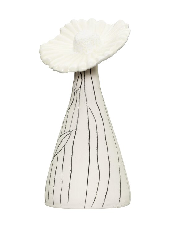 Gerbera- keraaminen koriste-esine 18 cm