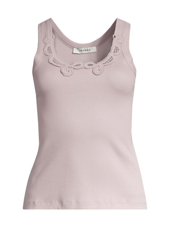 IVY OAK - Fatima jersey -pitsisomisteinen ribbitoppi - PP709 DUSTY LILAC | Stockmann - photo 1