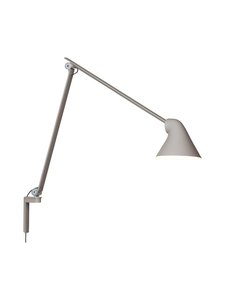 Louis Poulsen - NJP Wall Long -seinävalaisin - LIGHT GREY (VAALEANHARMAA) | Stockmann