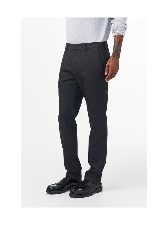 NN.07 - Theo Slim Fit Brushed Chino -housut - 766 BLACK MULTI | Stockmann - photo 2