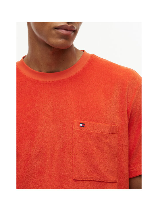Tommy Hilfiger - T-särk Towelling - SCX BRILLIANT ORANGE | Stockmann - photo 4