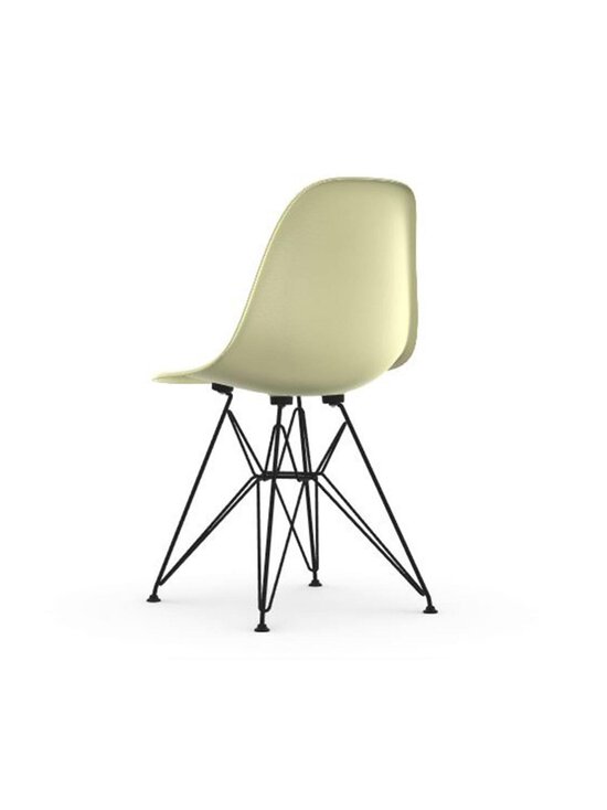 Vitra - Eames DSR Fiberglass -tuoli parchment/musta - BEIGE | Stockmann - photo 3
