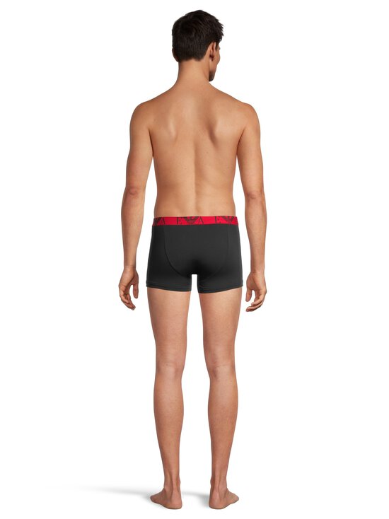 Emporio Armani - Bokserialushousut 3-pack - MC682 BLACK/CHERRY/BLACK | Stockmann - photo 7