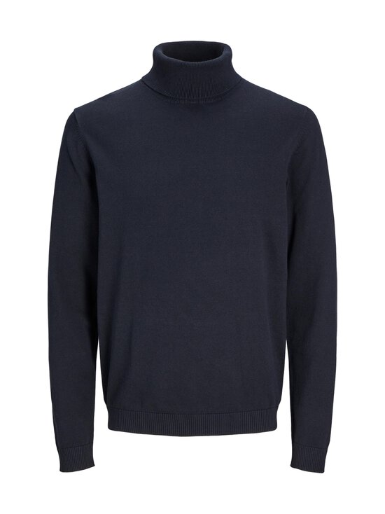 Jack & Jones - JjeBasic kokvilnas rullapkakles džemperis - NAVY BLAZER | Stockmann - photo 1