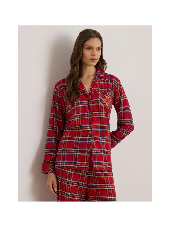 Lauren Ralph Lauren - Pidžaama Notch Collar Long PJ Set, 2-osaline - 644 RED PLD - photo 5 Lauren Ralph Lauren - Pidžaama Notch Collar Long PJ Set, 2-osaline - 644 RED PLD | Stockmann - photo 5