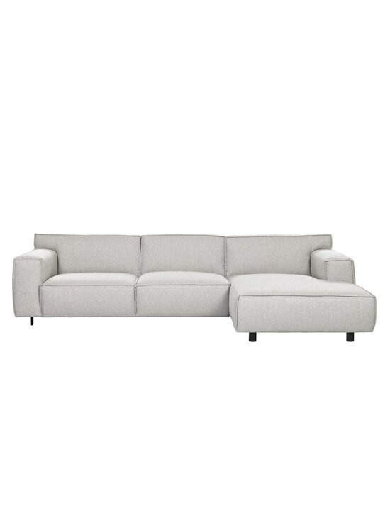 Furninova - Vesta-divaanisohva Nancy-kangas soft grey L 300 cm / oikea - GREY | Stockmann - photo 1