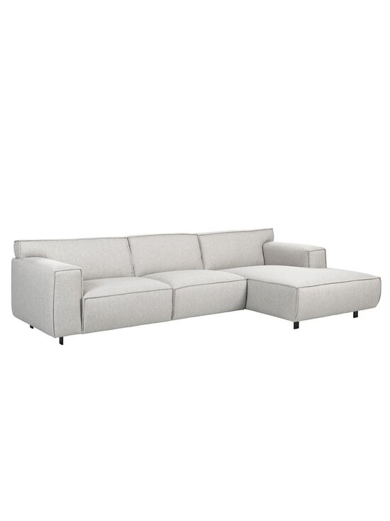 Furninova - Vesta-divaanisohva Nancy-kangas soft grey L 300 cm / oikea - GREY | Stockmann - photo 2