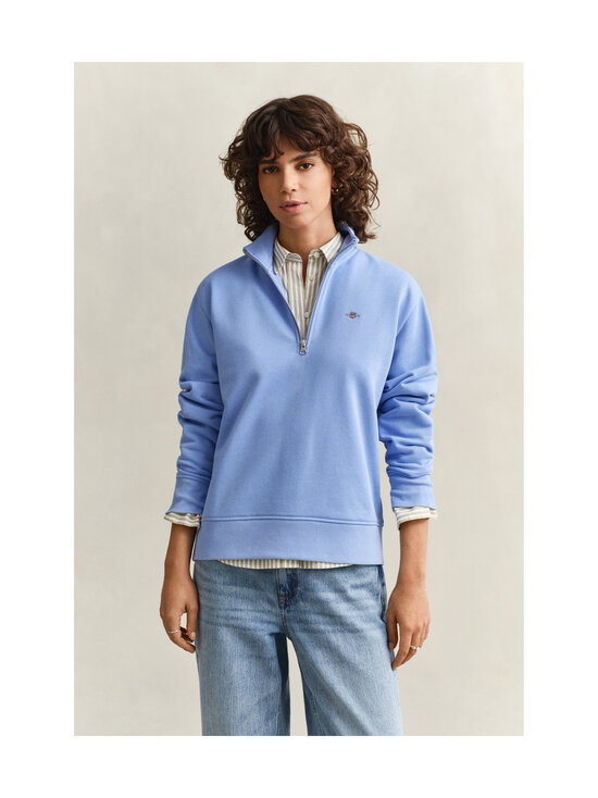 GANT - Shield Half-Zip - collegepaita - 424 HYDRANGEA BLUE | Stockmann - photo 2