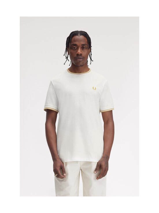 Fred Perry - Twin Tipped krekls - Y53 SNWHITE/HNYCOMB - photo 3 Fred Perry - Twin Tipped krekls - Y53 SNWHITE/HNYCOMB | Stockmann - photo 3