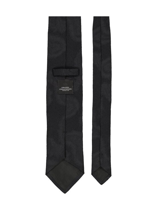 Amanda Christensen - Classic Grenadine -silkkisolmio - 999 BLACK | Stockmann - photo 2