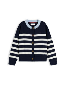 Tommy Hilfiger - Nautical Stripes adīta jaka - C1G DARK NIGHT NAVY STRIPES | Stockmann