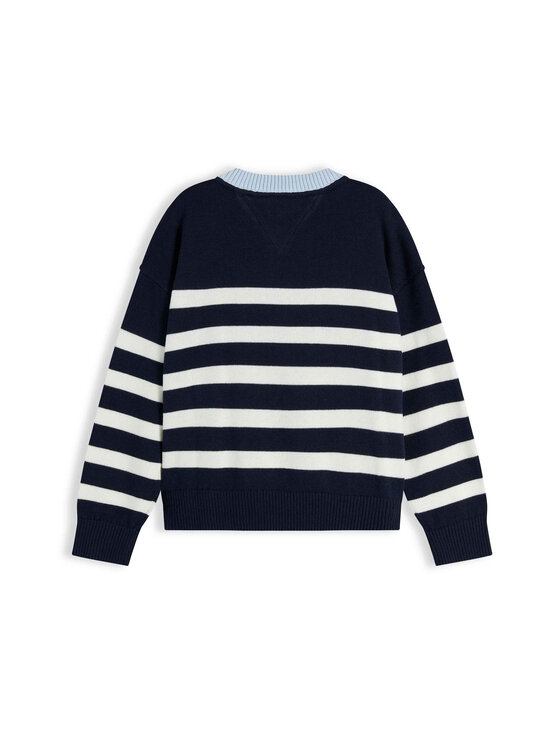 Tommy Hilfiger - Nautical Stripes adīta jaka - C1G DARK NIGHT NAVY STRIPES | Stockmann - photo 2