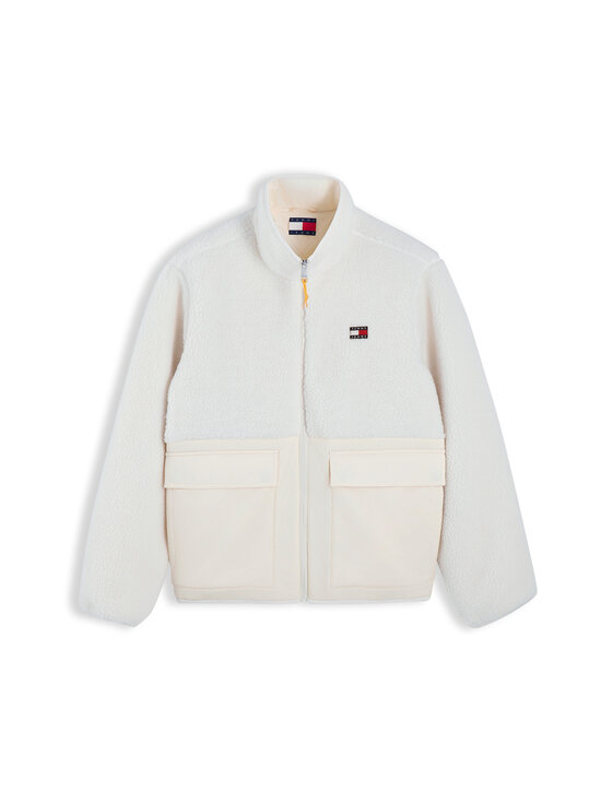 Tommy Jeans - Fliisjakk Essential Mix Teddy - AEF CREAM | Stockmann - photo 1