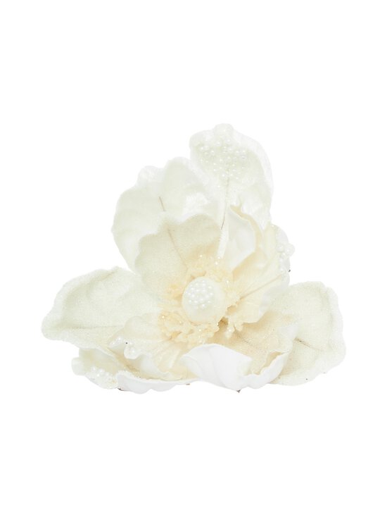 Villa Stockmann - Fabric Flower - joulukoriste klipsillä - WHITE | Stockmann - photo 1