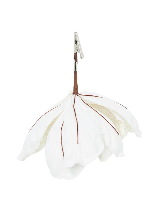 Villa Stockmann - Fabric Flower - joulukoriste klipsillä - WHITE | Stockmann - photo 2