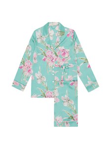 Olivia von Halle - Lila Flower - silkkipyjama 2-osainen - ATHENA | Stockmann
