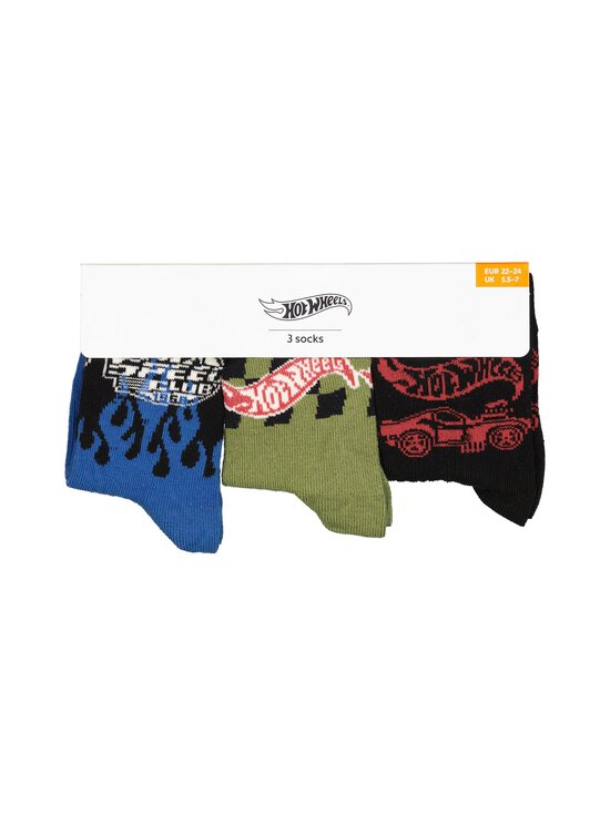 Lindex - Hotwheel zeķes, 3 gab. iepakojums - 80 BLACK - photo 3 Lindex - Hotwheel zeķes, 3 gab. iepakojums - 80 BLACK | Stockmann - photo 3