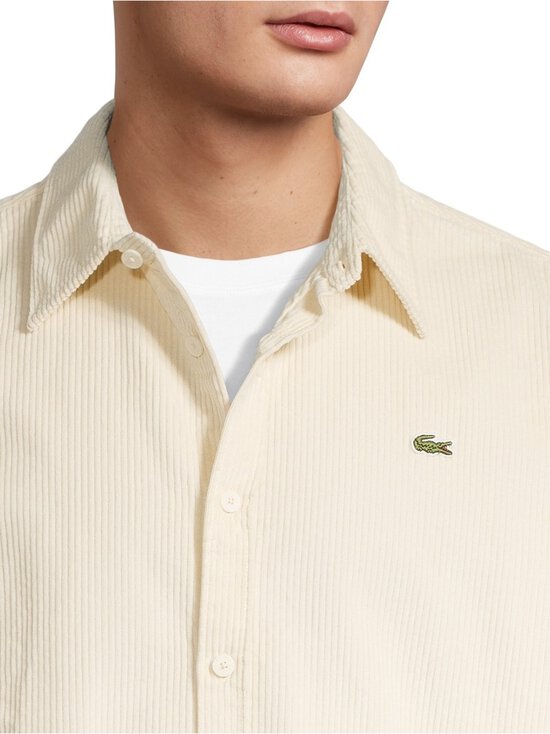 Lacoste - Casual-vakosamettipaita - 056 NATUREL CLAIR | Stockmann - photo 4