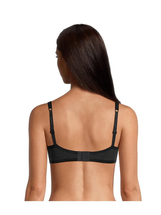 Wolford - Cotton Contour 3W Cup -rintaliivit - 000 BLACK | Stockmann - photo 3