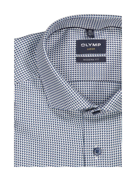 Olymp - Modern Fit Jacquard krekls ar apkakli - 18 MARINE | Stockmann - photo 2