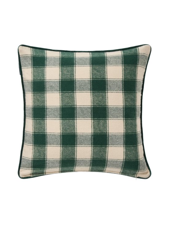 Lexington - Wrapped Checked -flanellityynynpäällinen - 2033-SH25 LT BEIGE/GREEN | Stockmann - photo 2