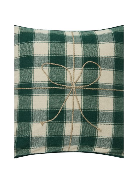 Lexington - Wrapped Checked -flanellityynynpäällinen - 2033-SH25 LT BEIGE/GREEN | Stockmann - photo 3